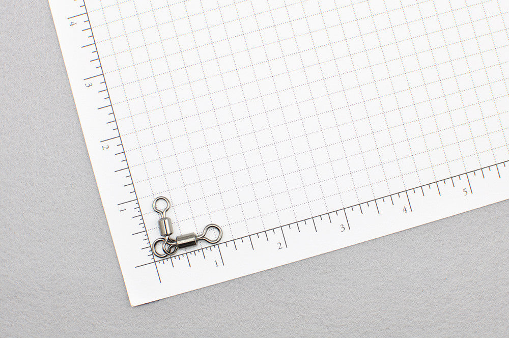 Manloong - Nickel Black 3-Way Rolling Swivel