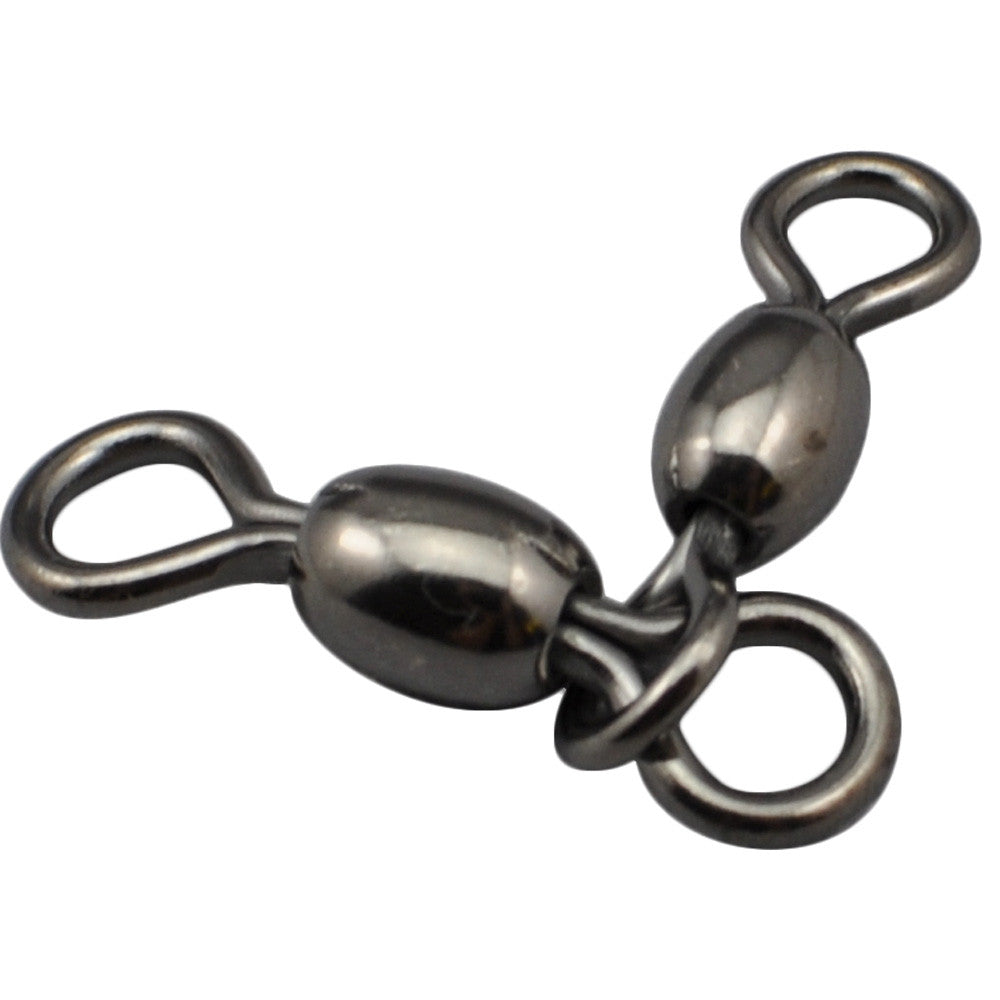 Manloong - Nickel Black Three-Way 3-Way Crane Swivel